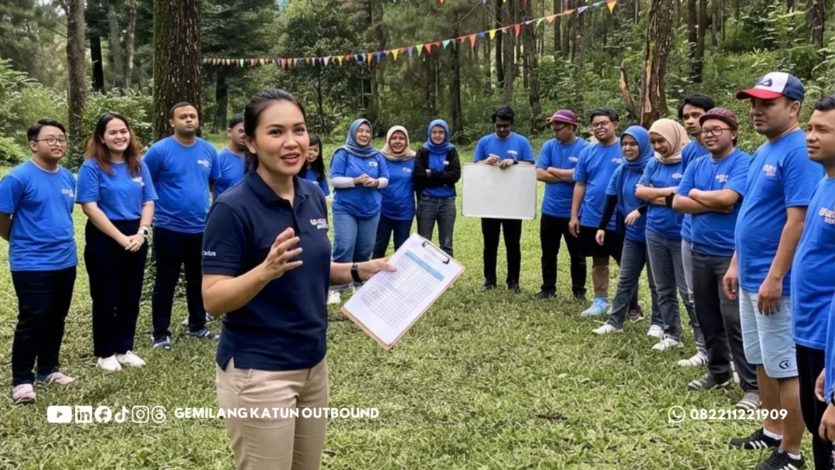 Rundown Acara Kegiatan Outbound Kekompakan Tim