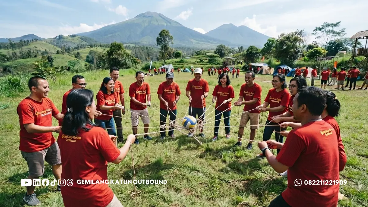 Kegiatan Games Outbound Tim