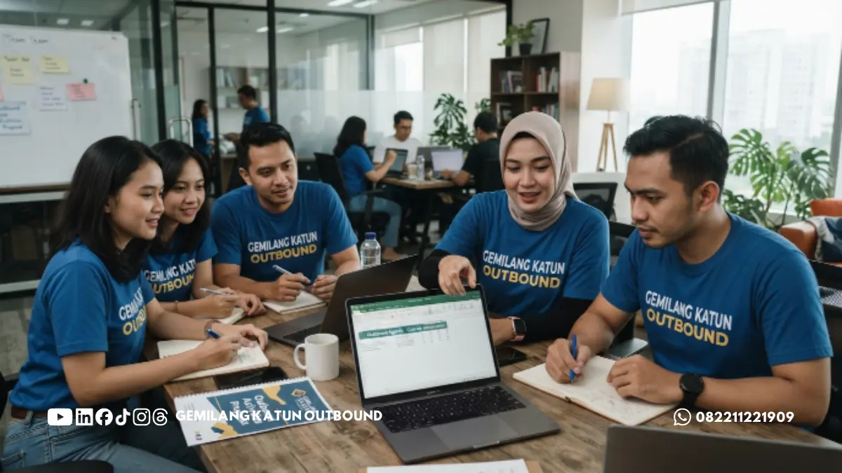Sesi Outbound Skala Kecil Kantor di Malang