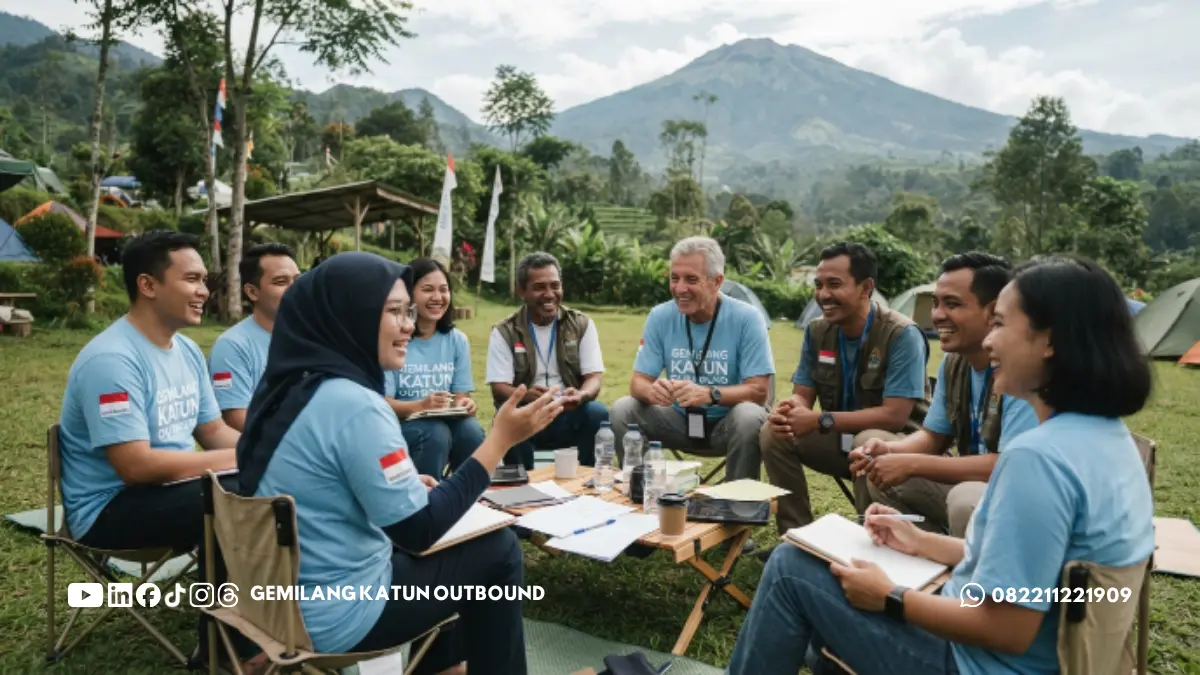 Diskusi kerja sama dengan vendor gathering berpengalaman